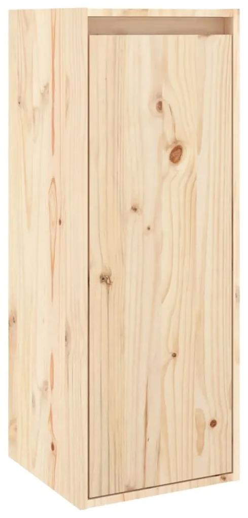 813495 vidaXL Dulap de perete, 30x30x80 cm, lemn masiv de pin