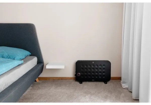 Convector electric Sencor 750/1250/2000W/230V termostat IP24 negru