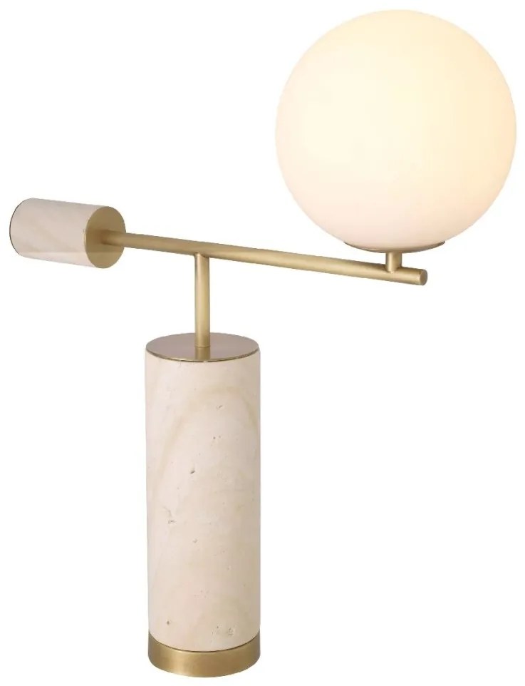 Lampa de masa design LUX Xperience alb