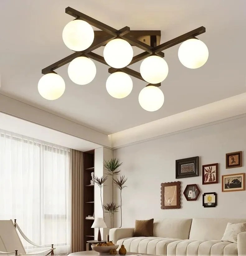 Lustra DN50-8 – Design Elegant, cu 8 Socluri E27