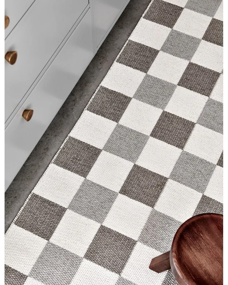 Covor tip traversă pentru interior și exterior bej/crem 70x240 cm Pix Dark Linen – Pappelina