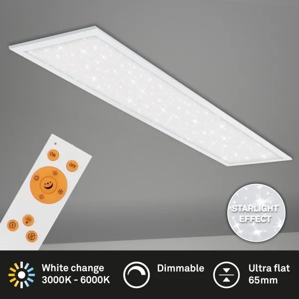 Plafonieră LED dimabilă STARRY SKY LED/36W/230V Briloner 7304-016 + telecomandă
