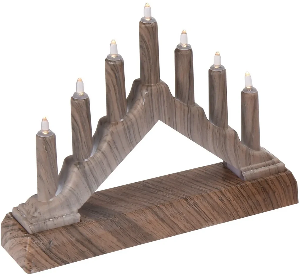 Sfeșnic de Crăciun Candle roof, 15,7 cm