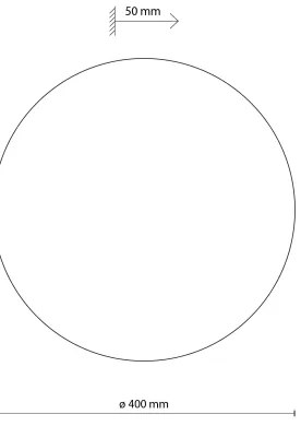 Aplică LUNA 4xG9/8W/230V d. 40 cm maro