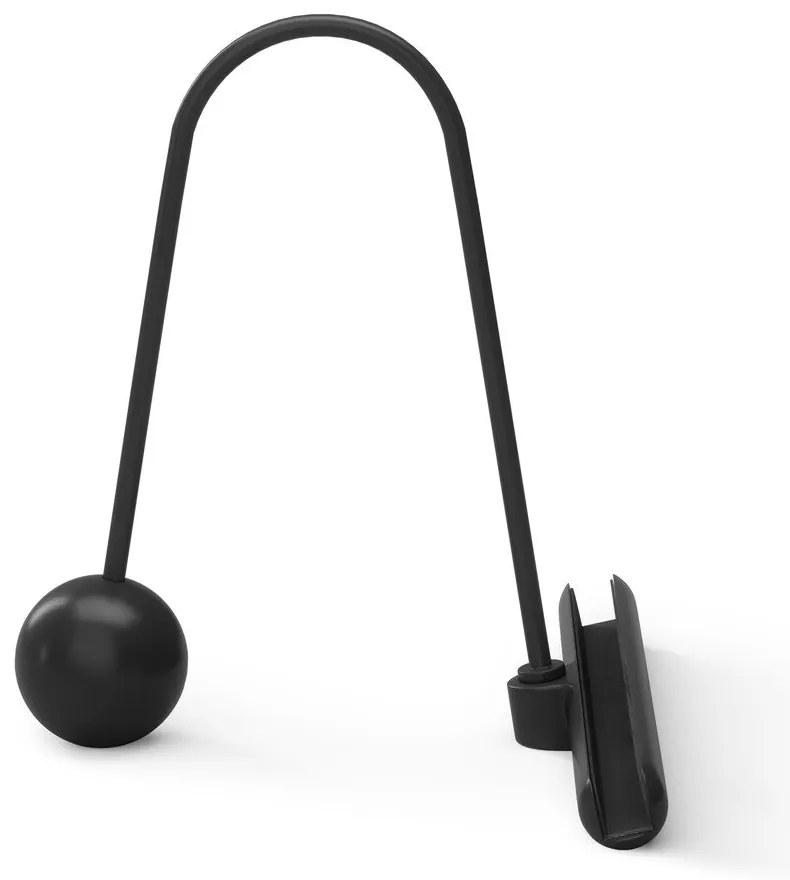 Ramă foto neagră cu picior de susținere din sticlă 26x30,5 cm Flute – Umbra