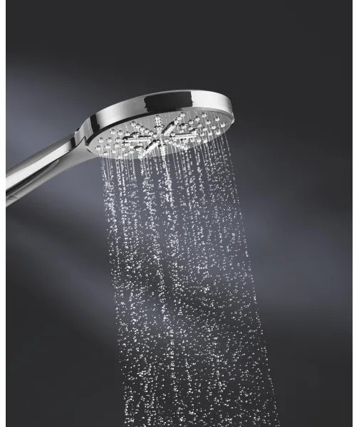 GROHE 26574000 - Duș de mână RAINSHOWER SMARTACTIVE 130 mm, crom lucios