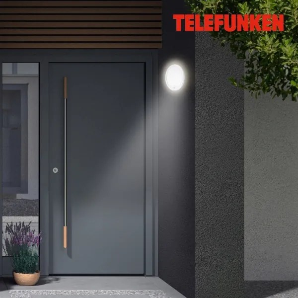 Aplică LED de exterior cu senzor Telefunken 313706TF LED/15W/230V IP44