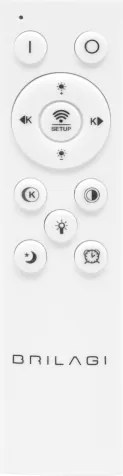 Brilagi - Plafonieră LED dimabilă MODERN LED/89W/230V 3000-6000K + telecomandă