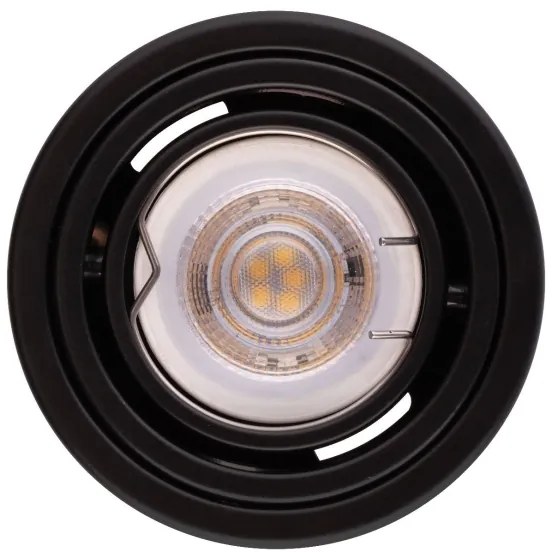 Spot LED TUBA 1xGU10/5W/230V 2700K negru