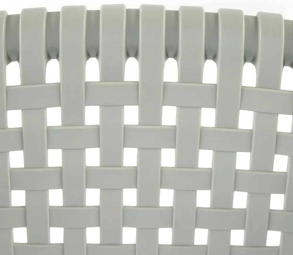 Scaun de bucaterie Lamar, gri