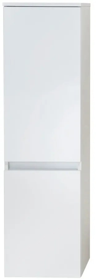 Dulap de baie suspendat alb 35x125 cm Set 360 - Pelipal