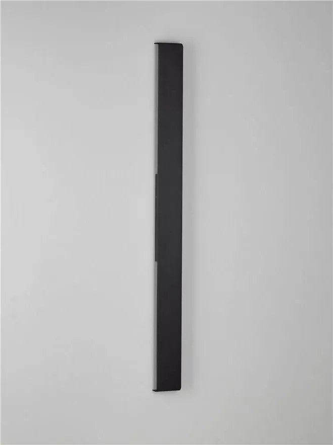 Aplica exterior neagra liniara 100cm IP65 LED 2700K RANGE