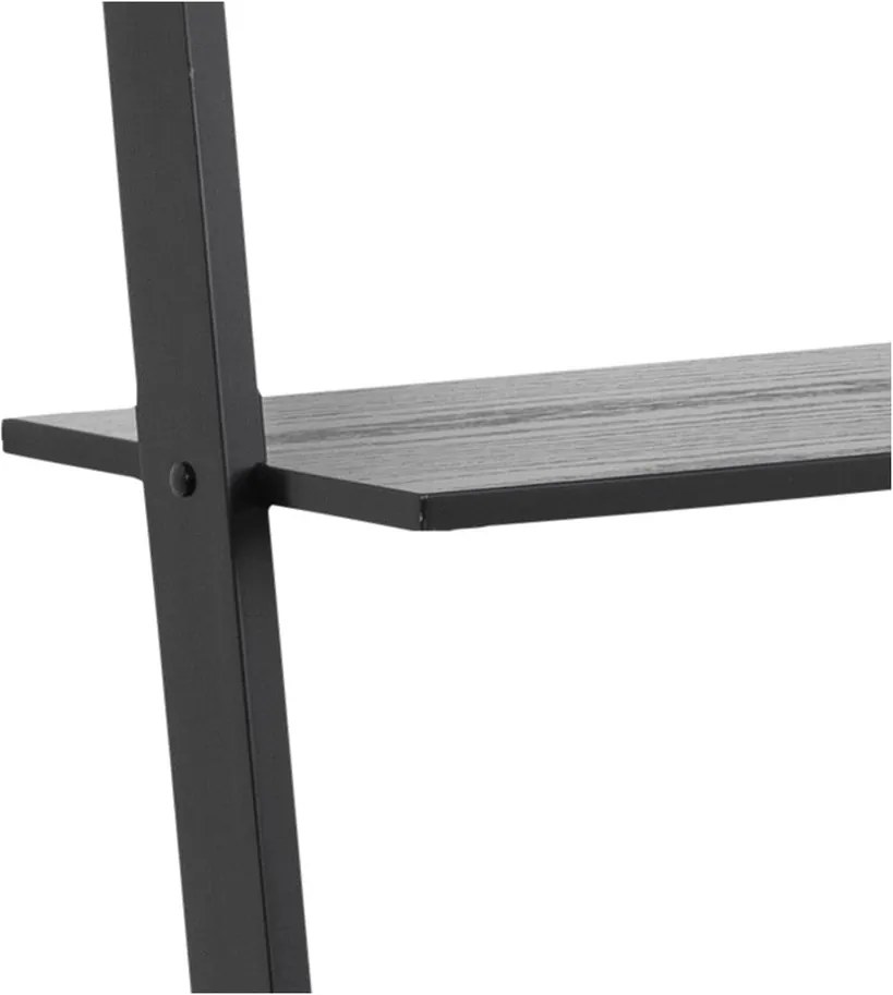 Bibliotecă de perete Actona Writex, înălțime 183 cm, negru