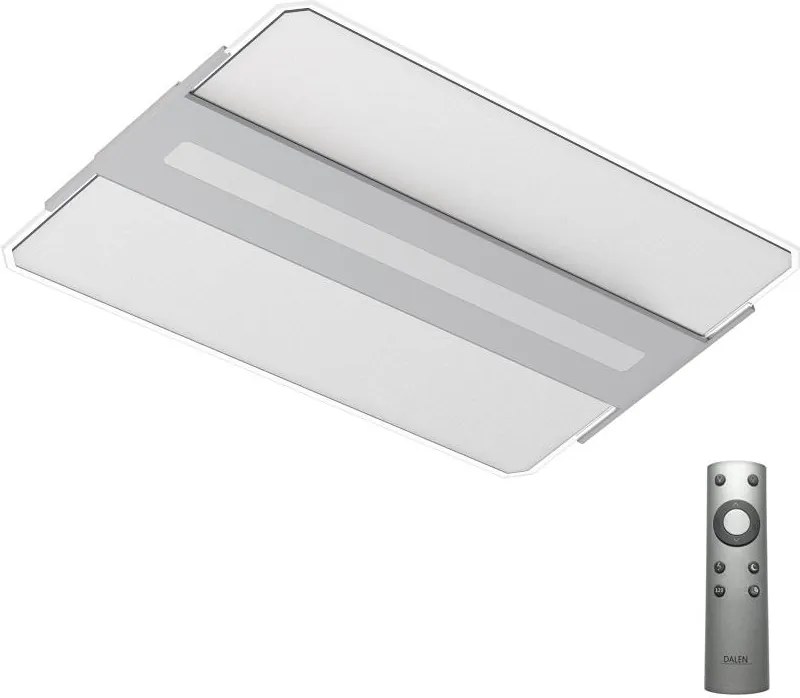 Dalen DL-2Z Silver - LED Plafonieră FLAGY 1xLED/65W/230V