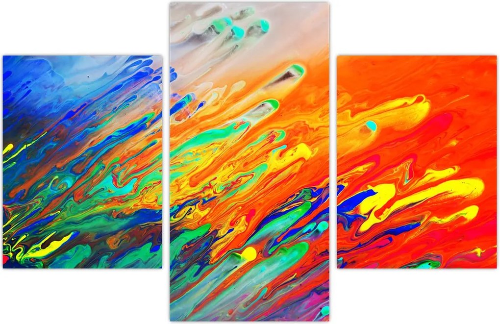 Tablou - Abstract colorat (90x60 cm)