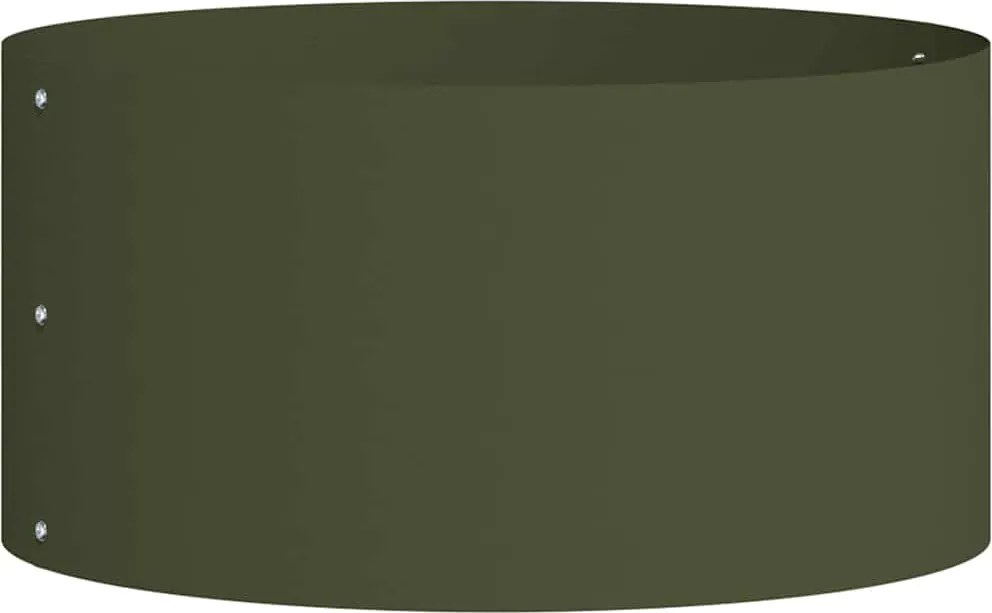 vidaXL Inele pentru vaze Verde măsliniu 40 x 40 x 20 cm