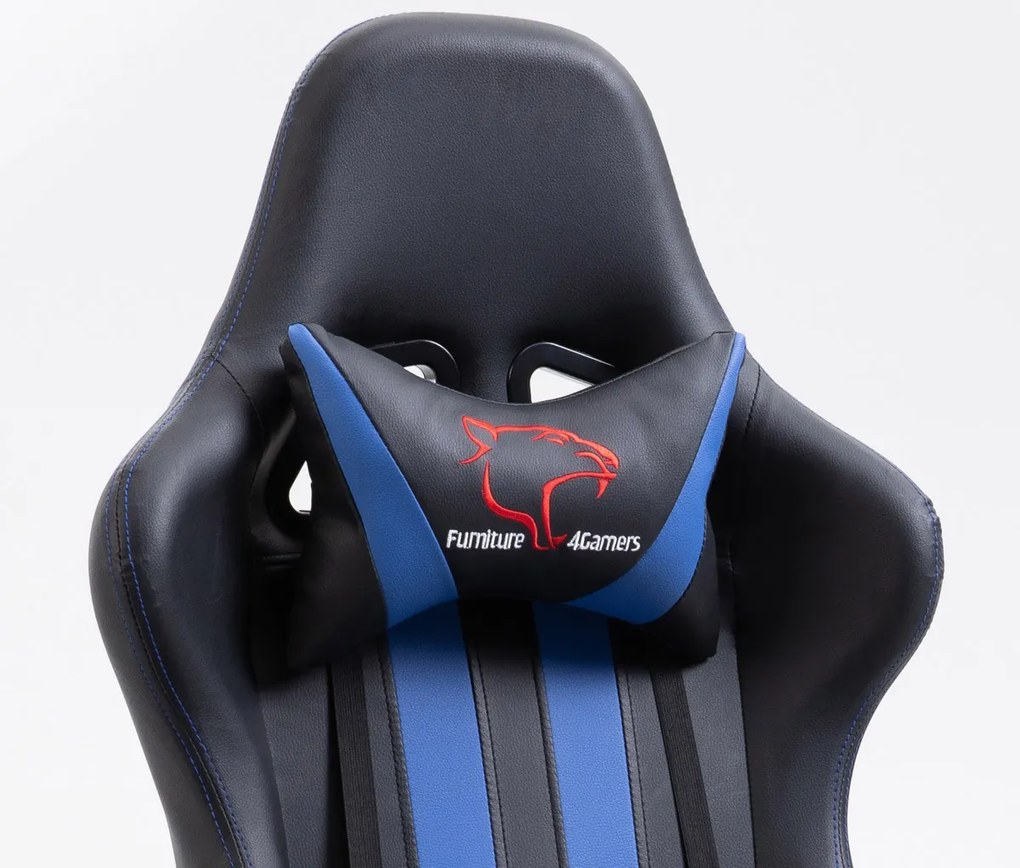 Scaun de birou/ gaming Farhana (albastru). 1069096