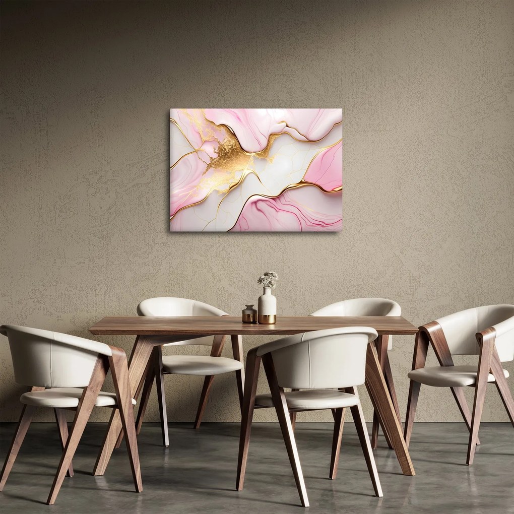 Tablou - Design de marmură (70x50 cm)