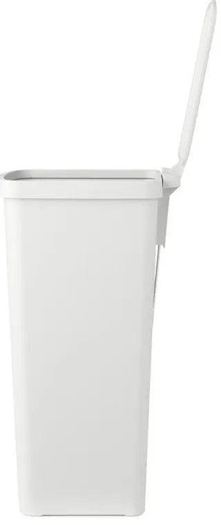 Coș cu pedală Brabantia StepUp 1005556, 40 L, Materiale ecologice, Deschidere mare, Gri deschis