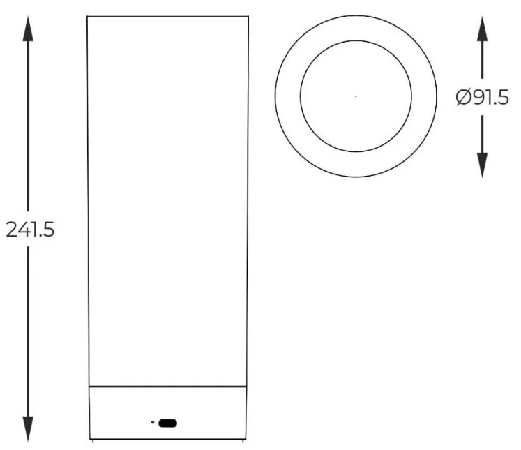 Lampa portabila interior/ exterior, protectie IP44, ESTERNO M
