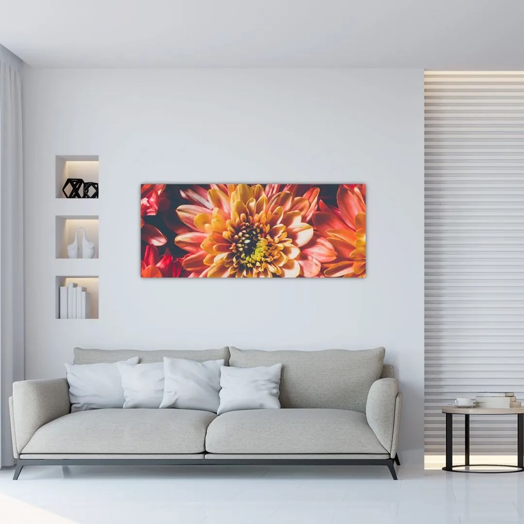 Tablou - Crizantemă (120x50 cm)