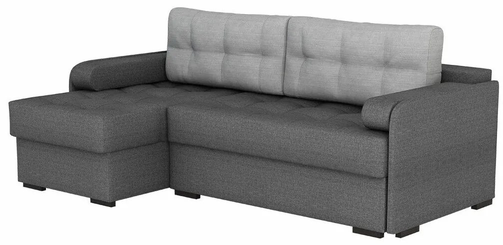 Colțar Carlsbad 118 Cutie de pat, 210x145x90cm, 126 kg, Picioare: Lemn