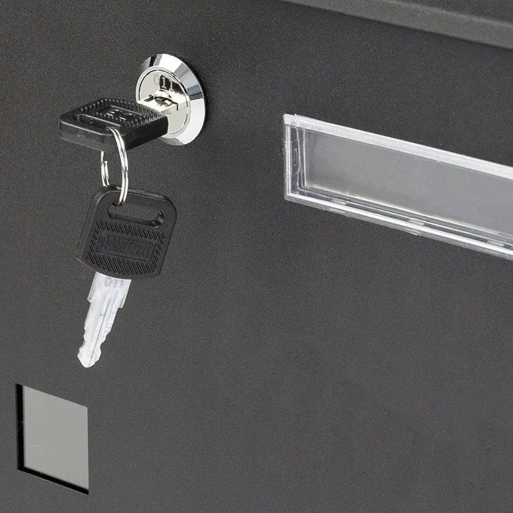 Cutie poștală din oțel