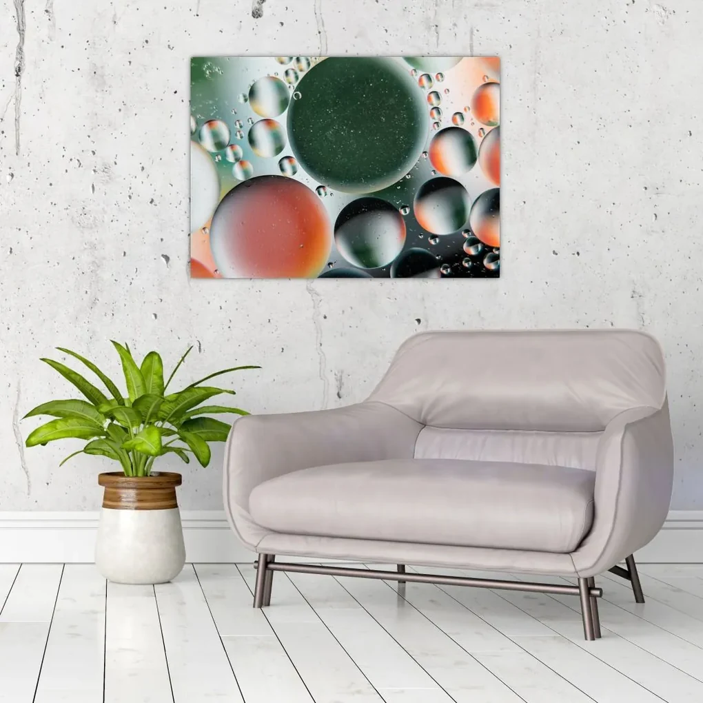 Tablou abstract - buline (70x50 cm), în 40 de alte dimensiuni noi