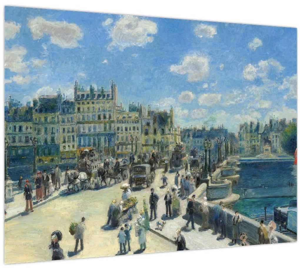 Tablou - Auguste Renoir, Pont Neuf, Paris, reproducere (70x50 cm)
