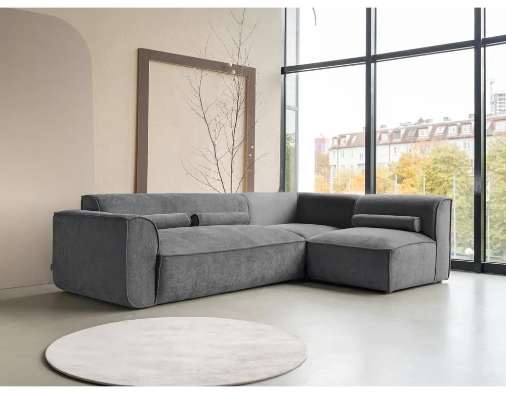 Colțar gri (cu colț pe partea dreaptă) Flex Felix – Miuform