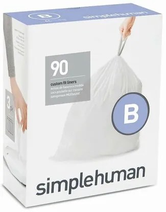 Saci de gunoi Simplehuman B 6 l, 90 buc.