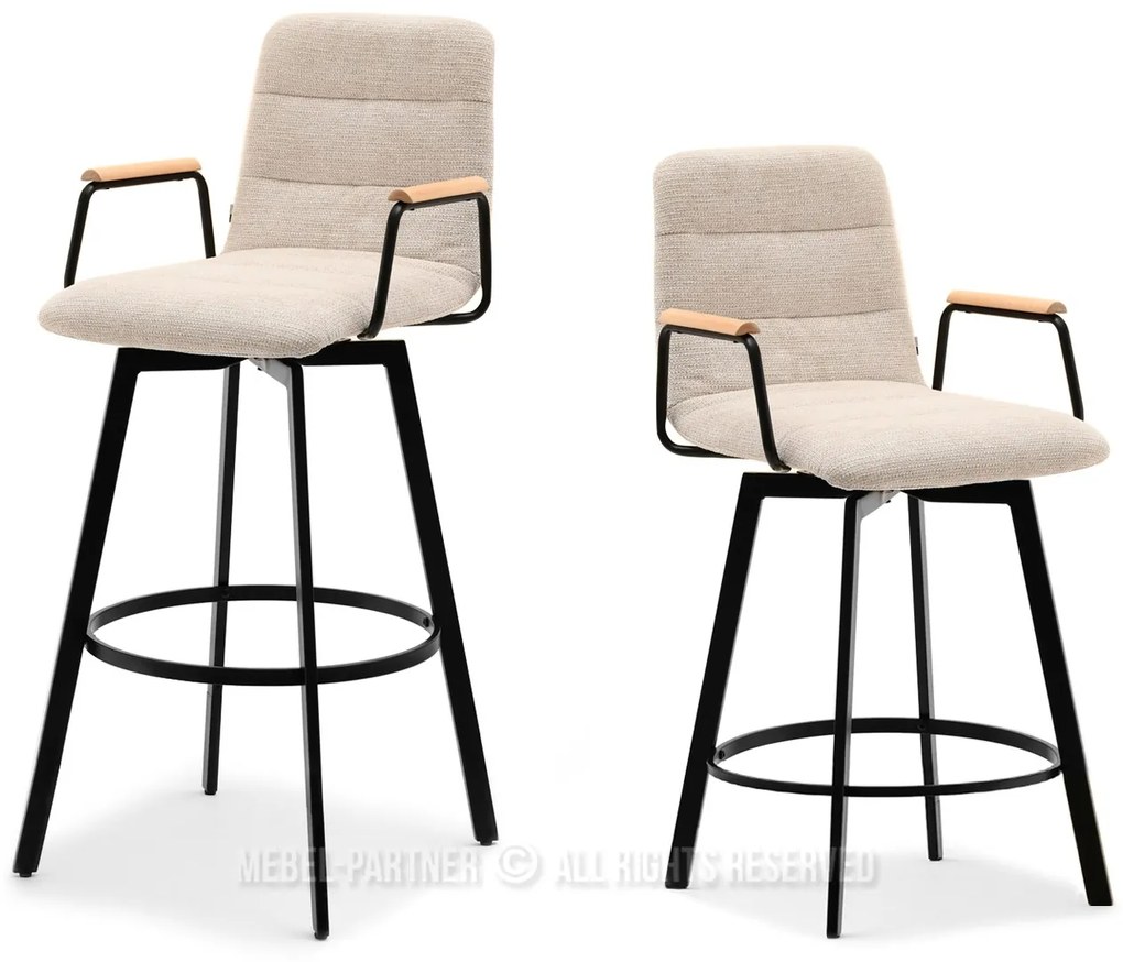 Scaun Henrich (crem + negru). 1110627