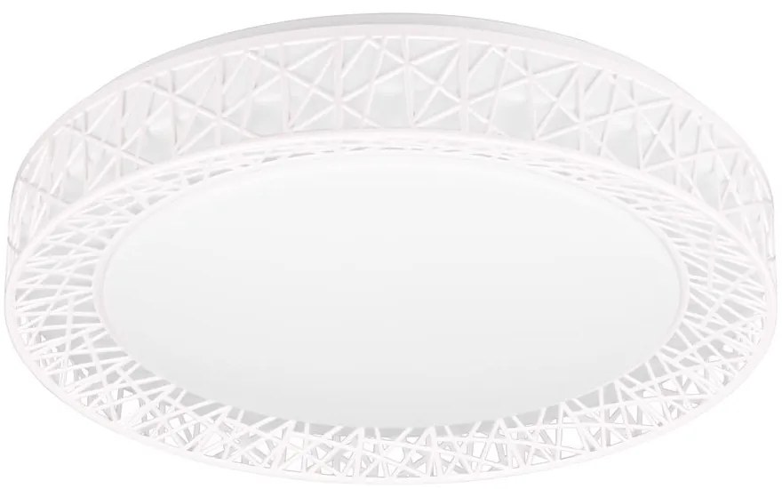 Plafonieră albă LED ø 48 cm Cluster – Trio