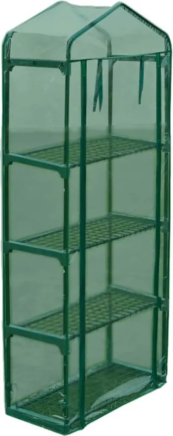 vidaXL Seră cu 4 rafturi