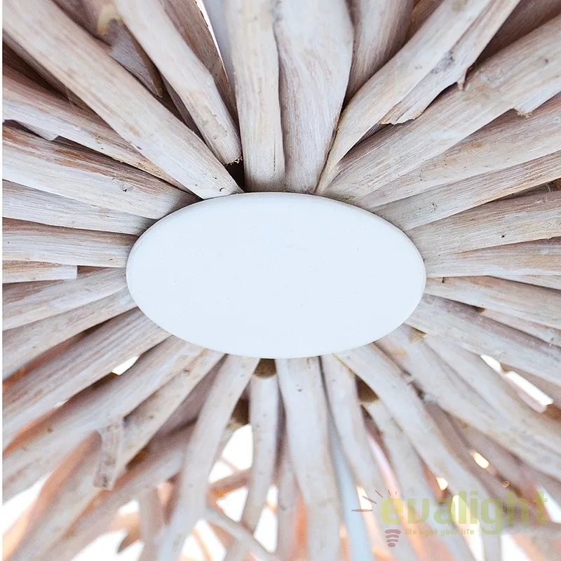 Candelabru natural si modern din ramuri cu 5 brate, Euphoria A-35954 VC