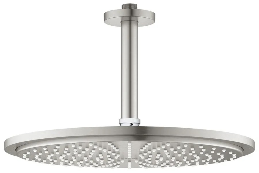 Palarie si brat de dus Grohe Rainshower Cosmopolitan 310 crom periat Supersteel 1 functie