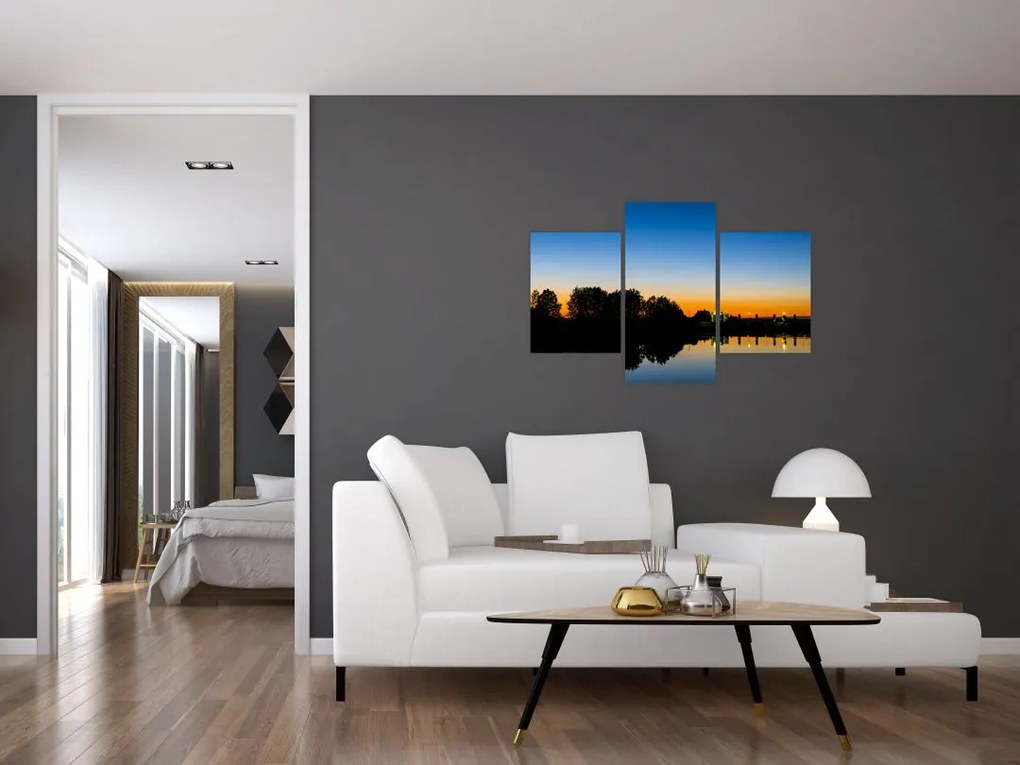 Tablou cu apus de soare (90x60 cm)