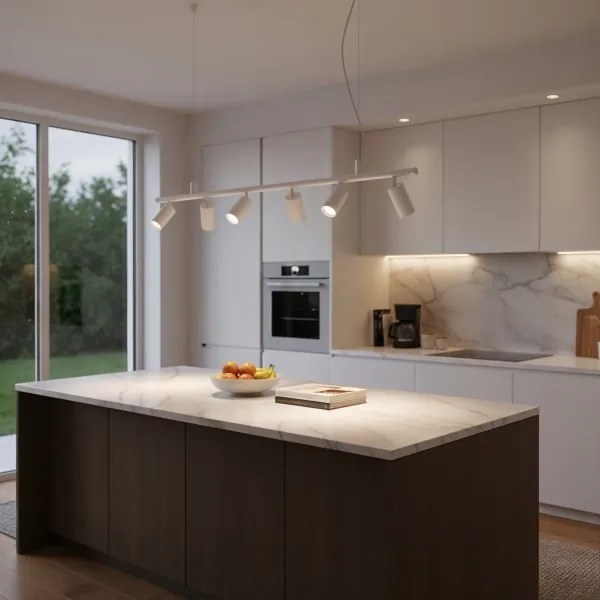 Lustră LED pe cablu Ideal Lux DYNAMITE 6xGU10/7W/230V CRI 90 alb