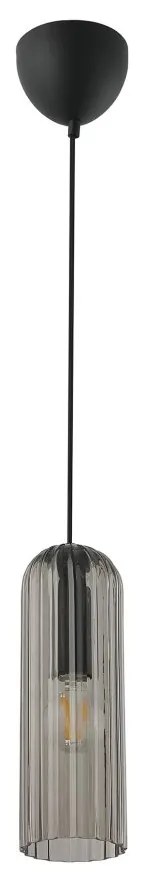 Lustra/Pendul design nordic Miella fumuriu