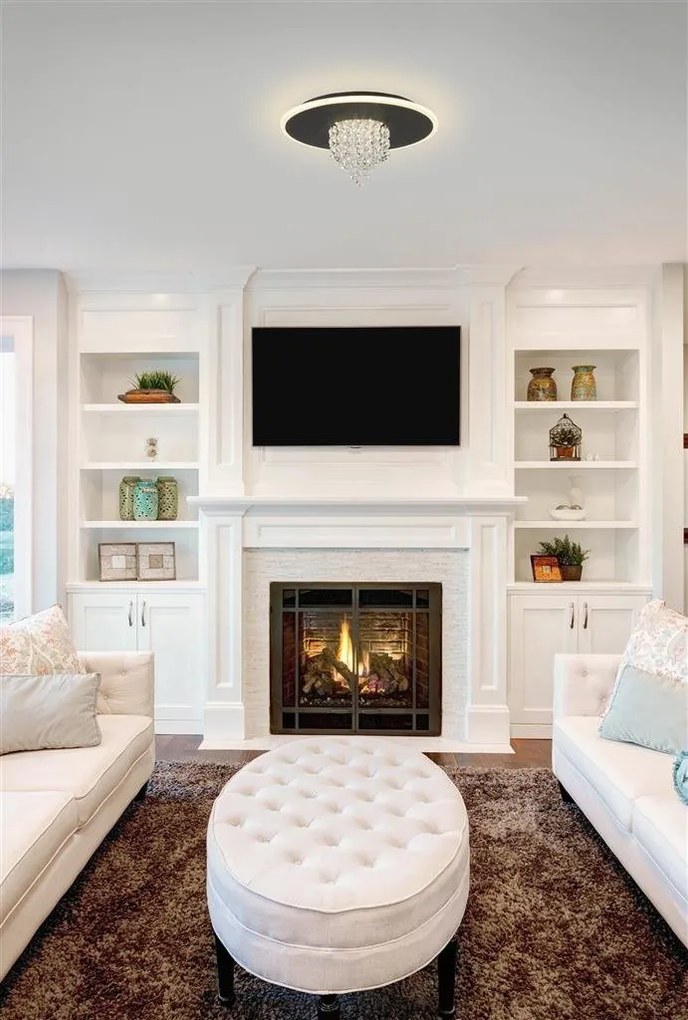 Plafoniera LED design elegant Deluge negru