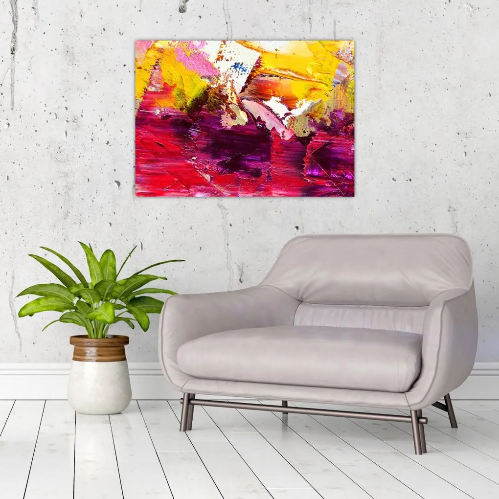 Tablou cu abstracție - pictura (70x50 cm)