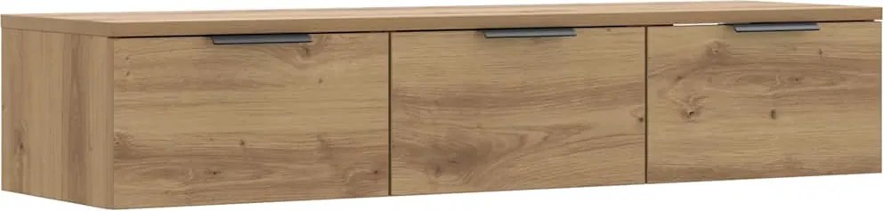 vidaXL Dulap de perete, stejar artizanal, 60x31x60 cm, lemn prelucrat