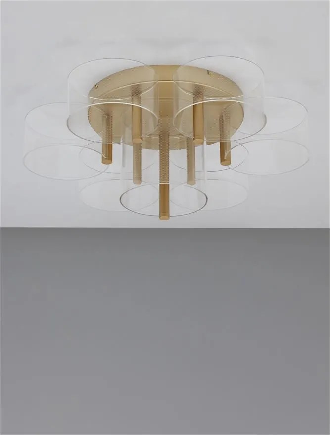 Lustra LED aplicata design ultra-modern GATLIN 41W