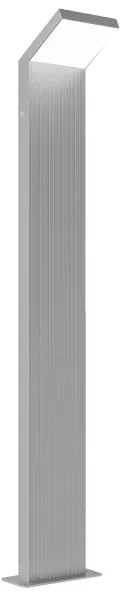Brilagi - Lampă de exterior LED RIANO, 8 W, 230 V, argintie, IP65, 80 cm