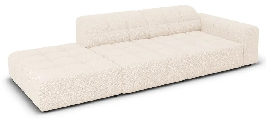 Șezlong crem (cu colț pe partea dreaptă) Chicago – Cosmopolitan Design