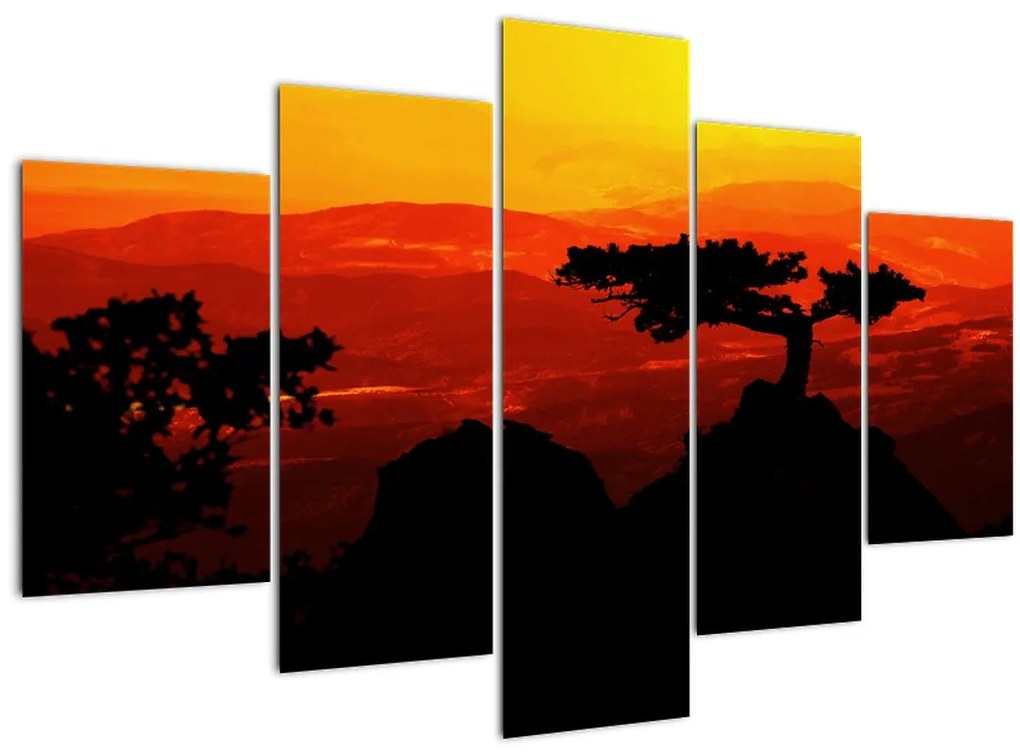 Tablou -Apus de soare (150x105 cm)