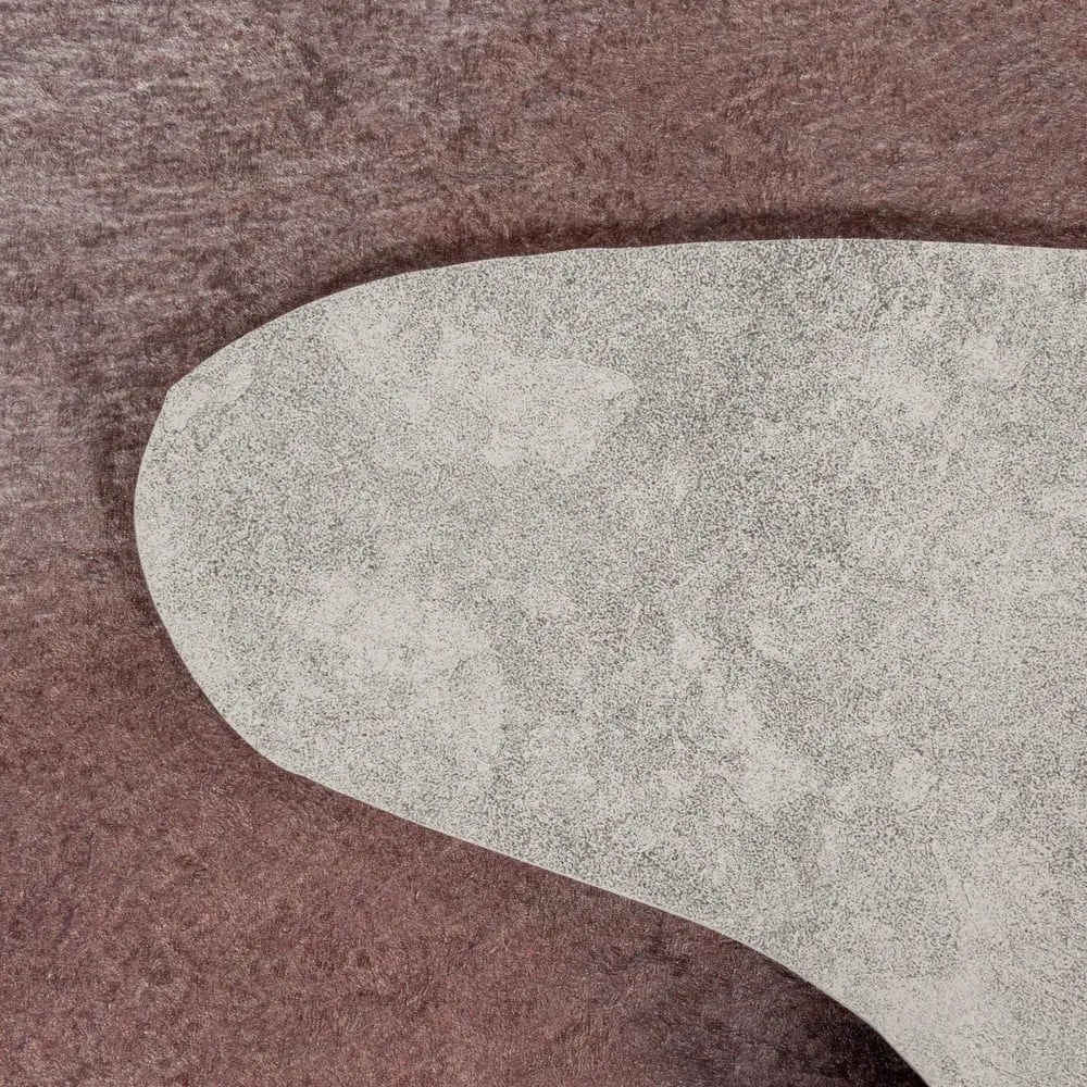 Blană maro sintetică 100x135 cm Etosha – Ayyildiz Carpets