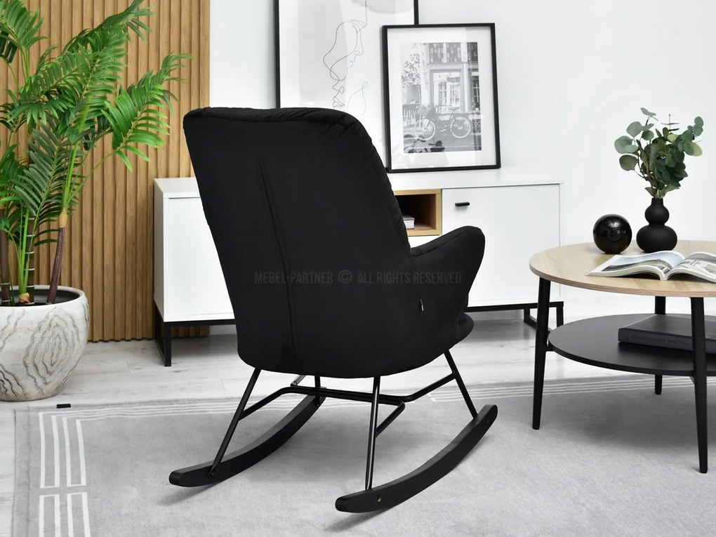 Fotoliu Lusil (negru). Promo -10%. 1110283