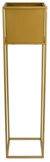 Suport pentru flori 90x24 cm, culoare aurie