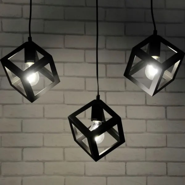 lustră pe cablu SWEDEN 3xE27/20W/230V